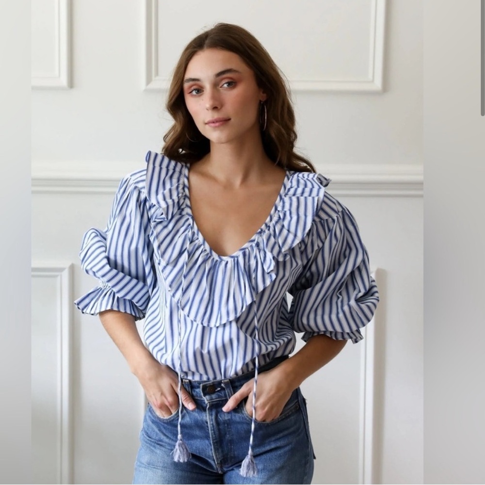 Mille May Striped Top